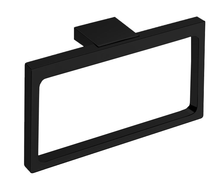 Gia matte black hand towel holder bathroom accessories australia