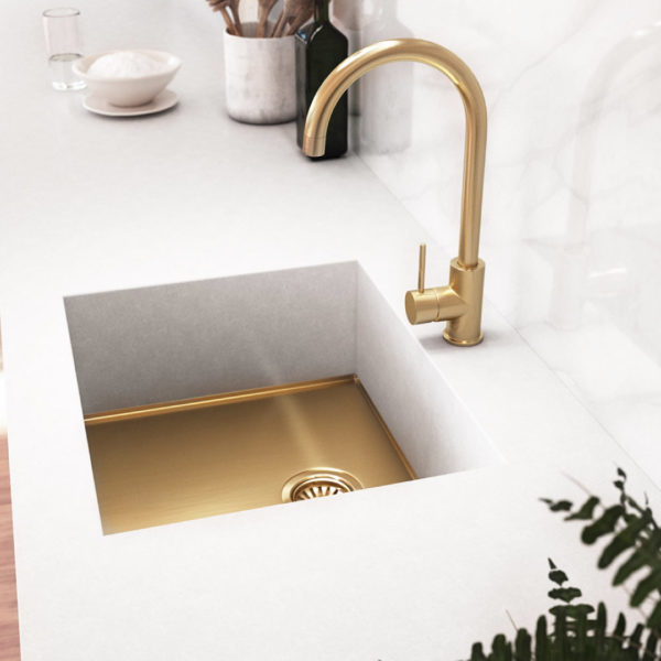 Brushed Brass Sinks Buy Brass Sinks Online ABI Interiors