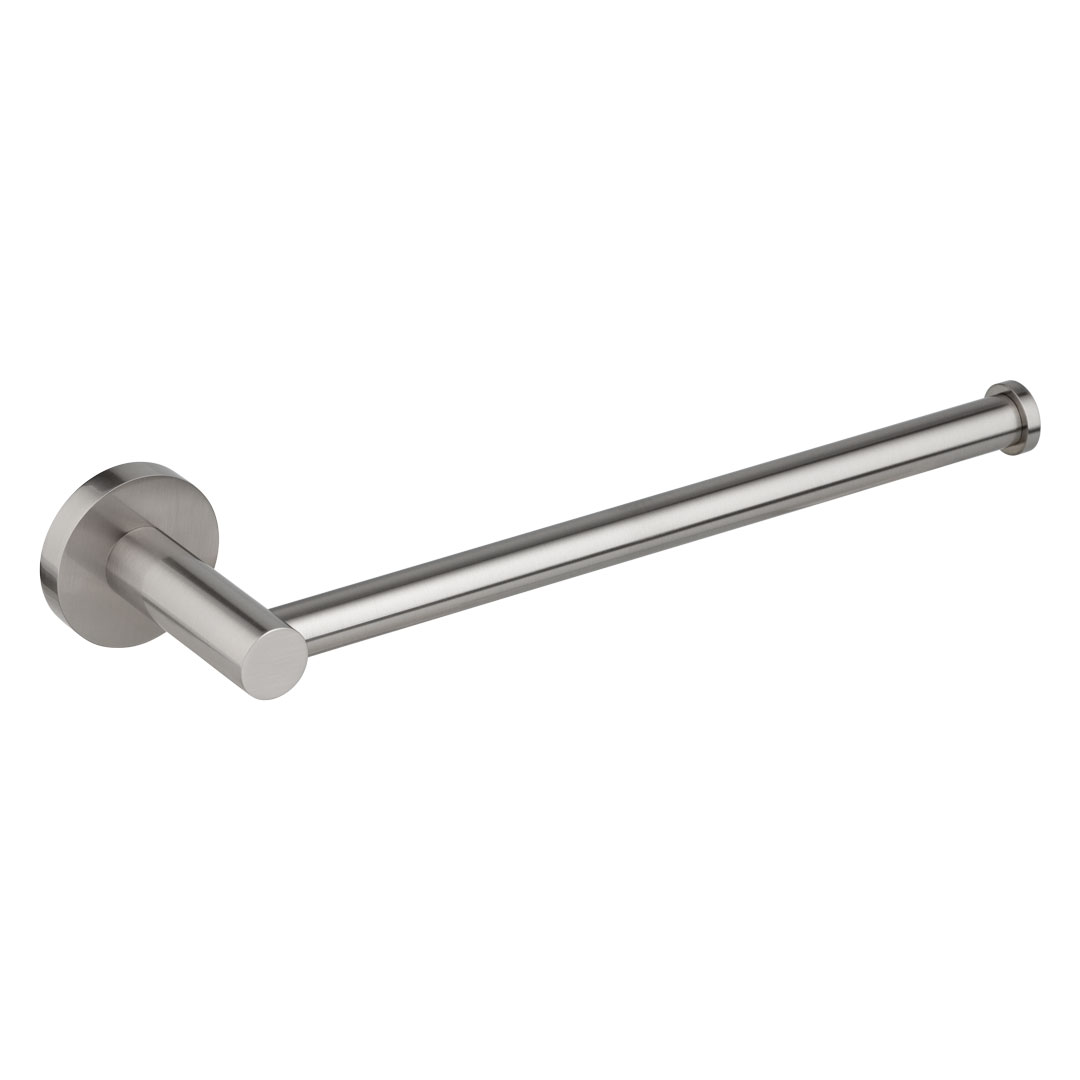 Elysian Hand Towel Holder - Brushed Nickel | ABI Interiors