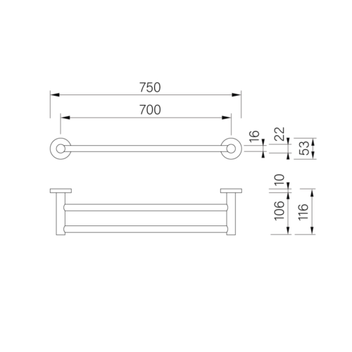 Towel Rail Range ABI Bathrooms & Interiors