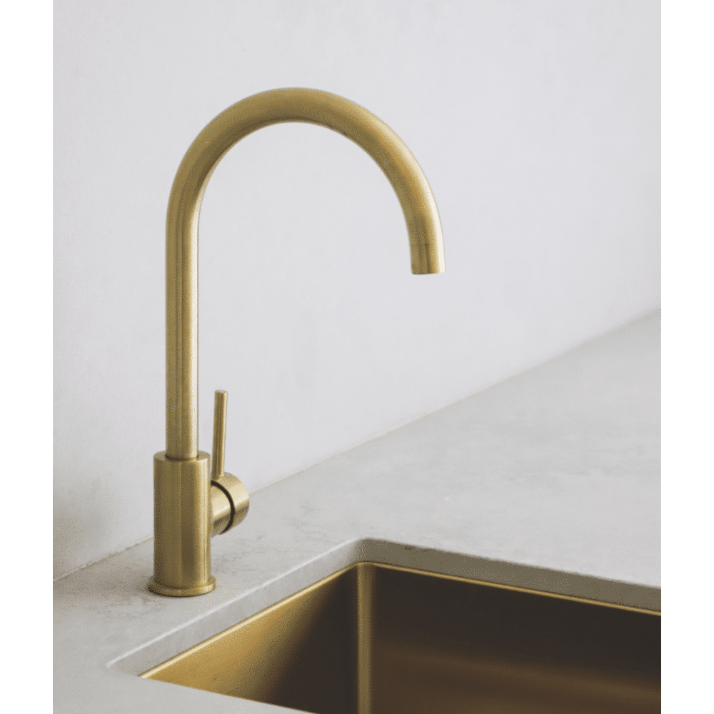 brushed tapware