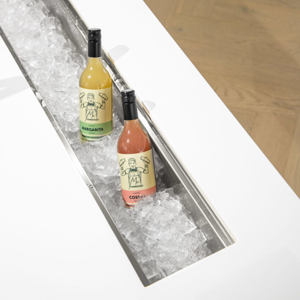 Ice Trough 1240mm Stainless Steel Entertainers Series ABI