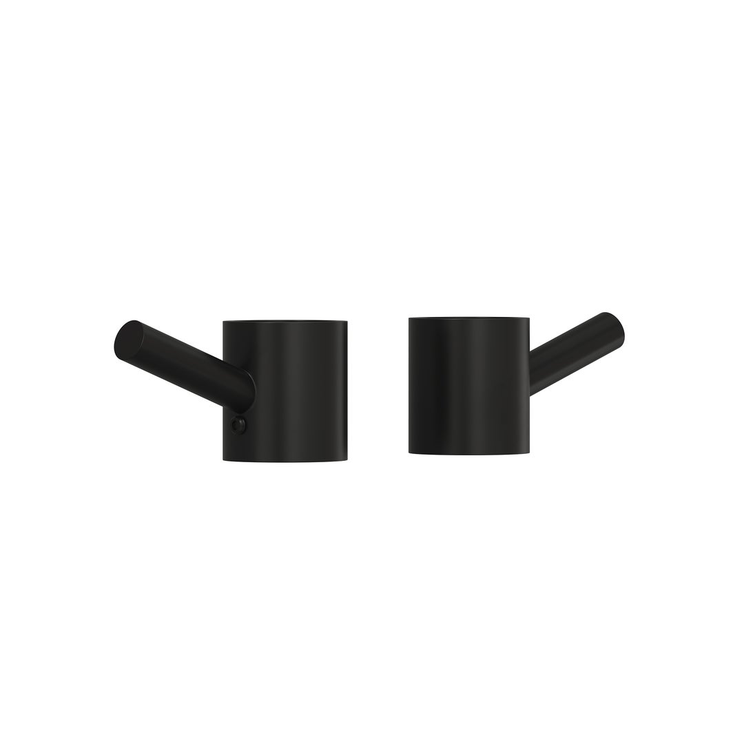 Modi Towel Hook Set – Matte Black Modi Towel Hook Set – Matte Black