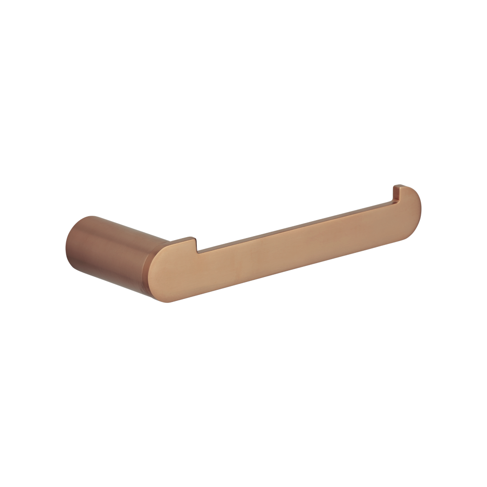 Otto Toilet Roll Holder Brushed Copper ABI Bathrooms & Interiors