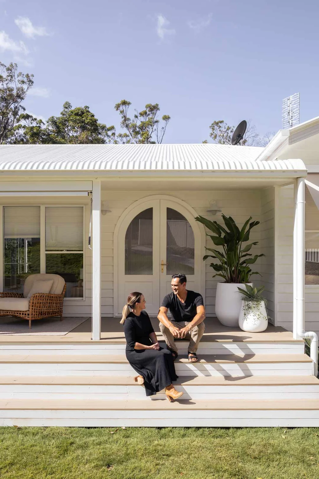 The Block’s Deb and Andy Unearth Modern Coastal Interior Design Paradise From A Gold Coast Home Renovation