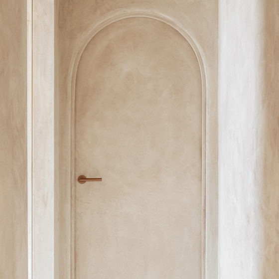 Davis Door Handle Brushed Brass ABI Bathrooms & Interiors