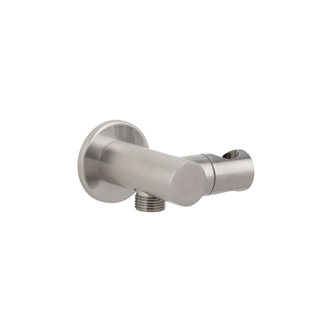Adjustable Hand Shower Holder and BP Brushed Nickel ABI Interiors