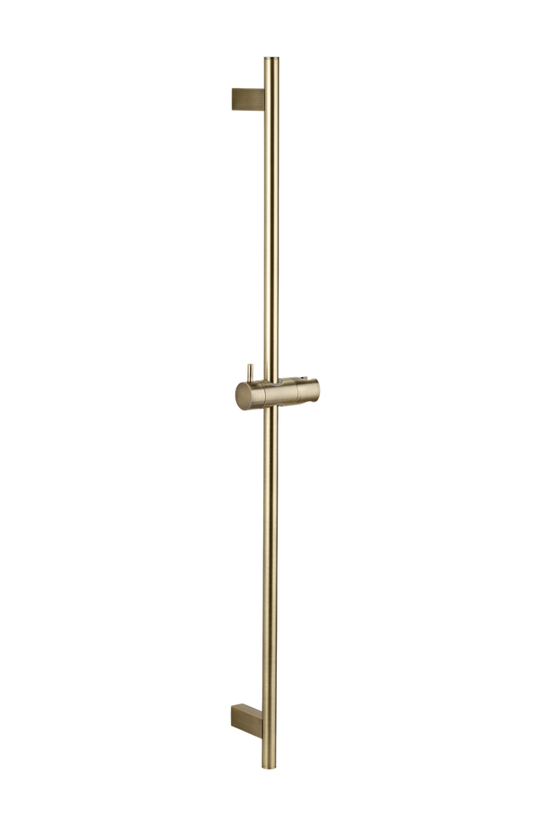 Ryla brushed brass shower rail buy online 60 + brass products