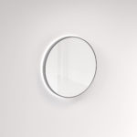 (D)Saanti Handmade Double Trim LED Mirror 800mm – Stainless Steel