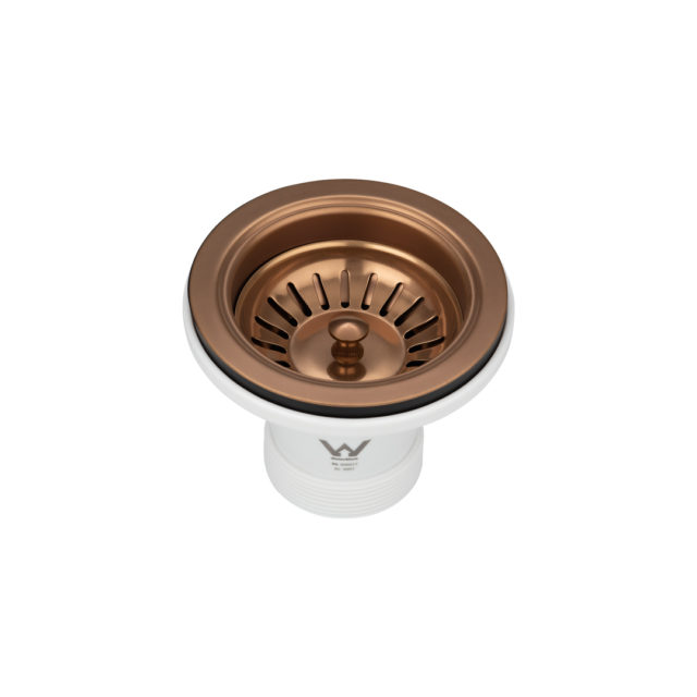 Sink Basket Waste Brushed Copper ABI Interiors