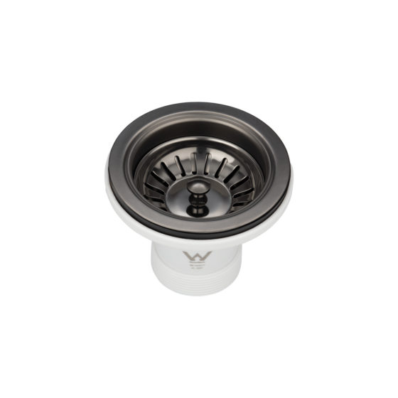 Henley Single Fluted Farmhouse Sink White ABI Bathrooms & Interiors